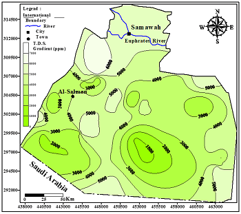 Groundwater salinity